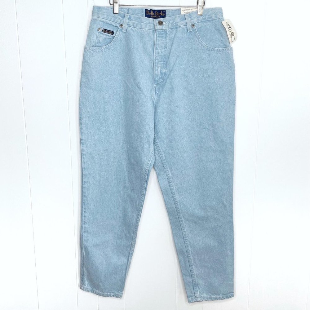 NEW Delta Blues Vintage High Rise Tapered Mom Jean Size 14P